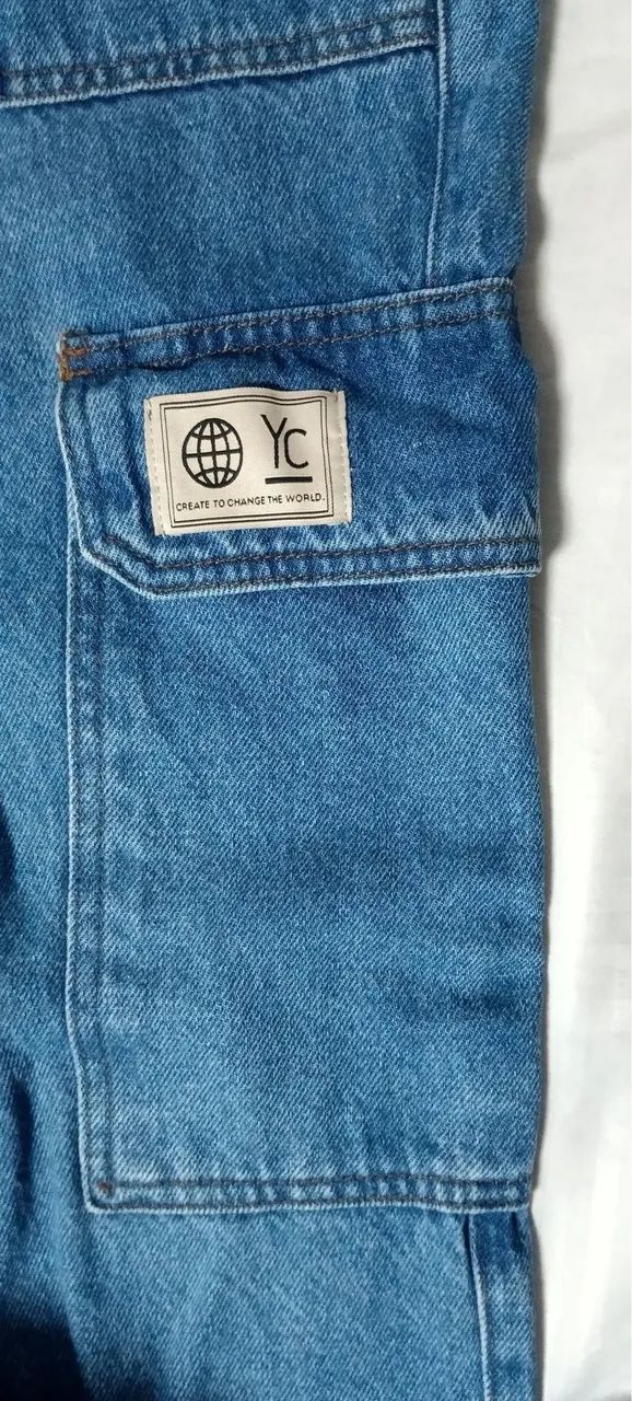 Calça Cargo Jeans Youcom  - Foto 5