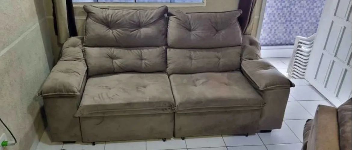Sofá retrátil e reclinável  - Foto 3