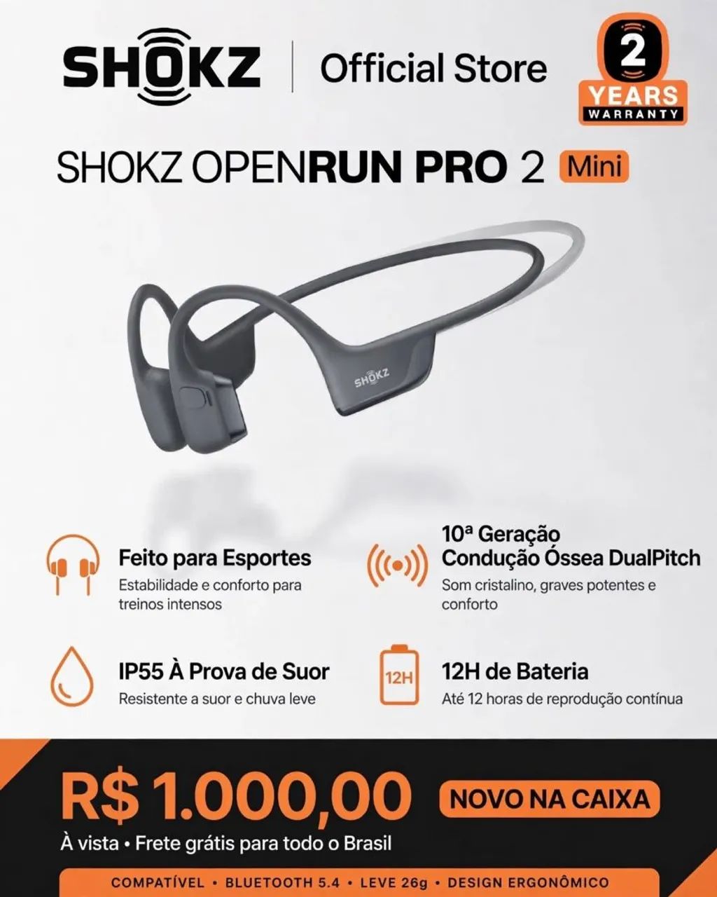SHOKZ OPENRUN PRO 2 MINI