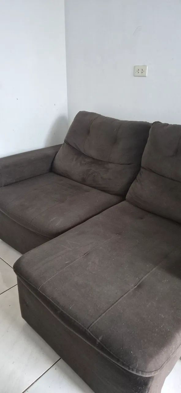 Sofá Retrátil 2 Lugares Usado. - Foto 3
