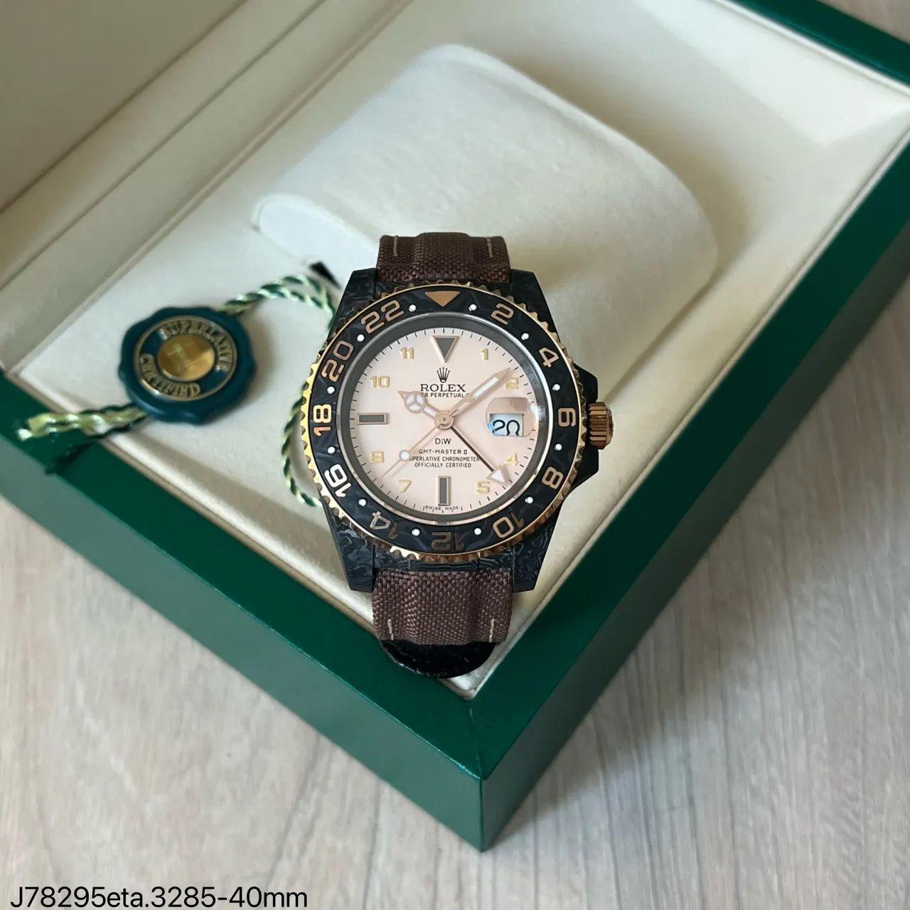 Relógio Rolex gmt master 2  Diw carbono etas/c - Foto 3