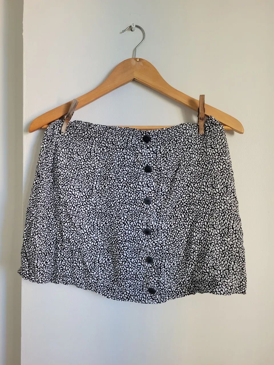 Saia curta estampada