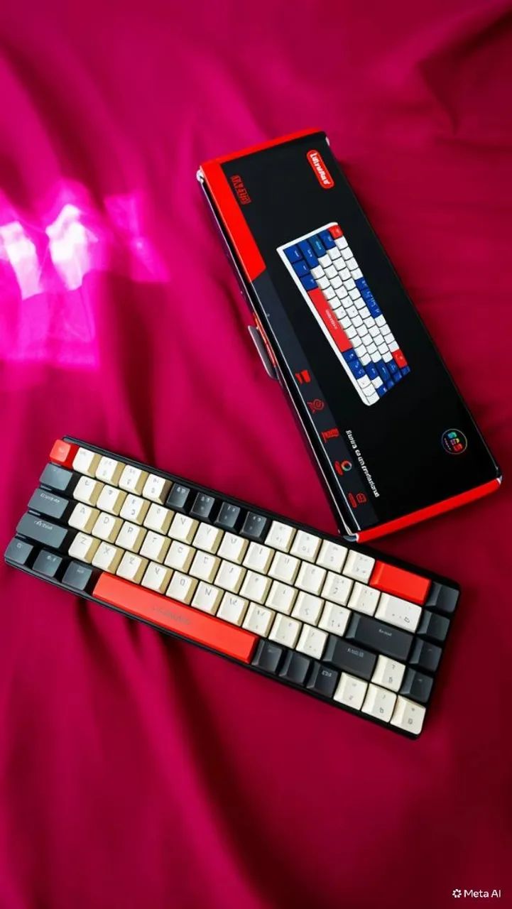 Teclado 68% Mecânico 