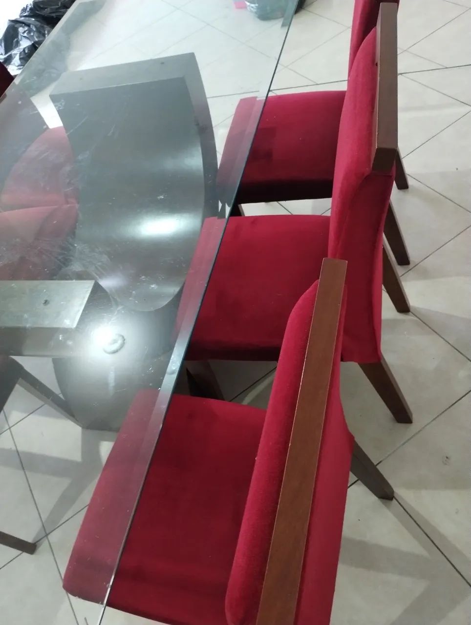 Jogo de mesa 6 cadeira  - Foto 2