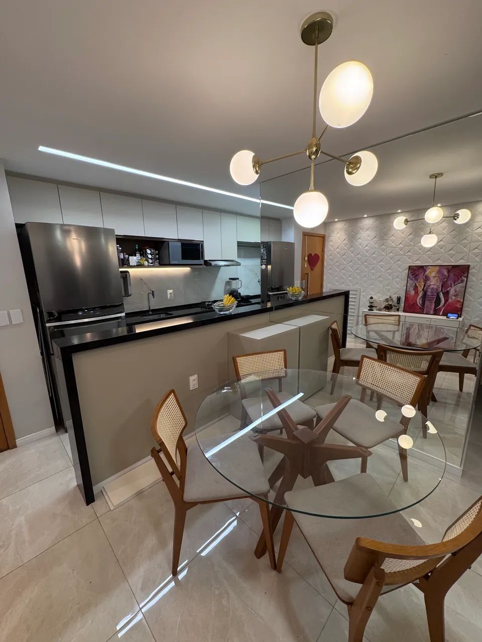 Mesa com cadeiras Tokstok