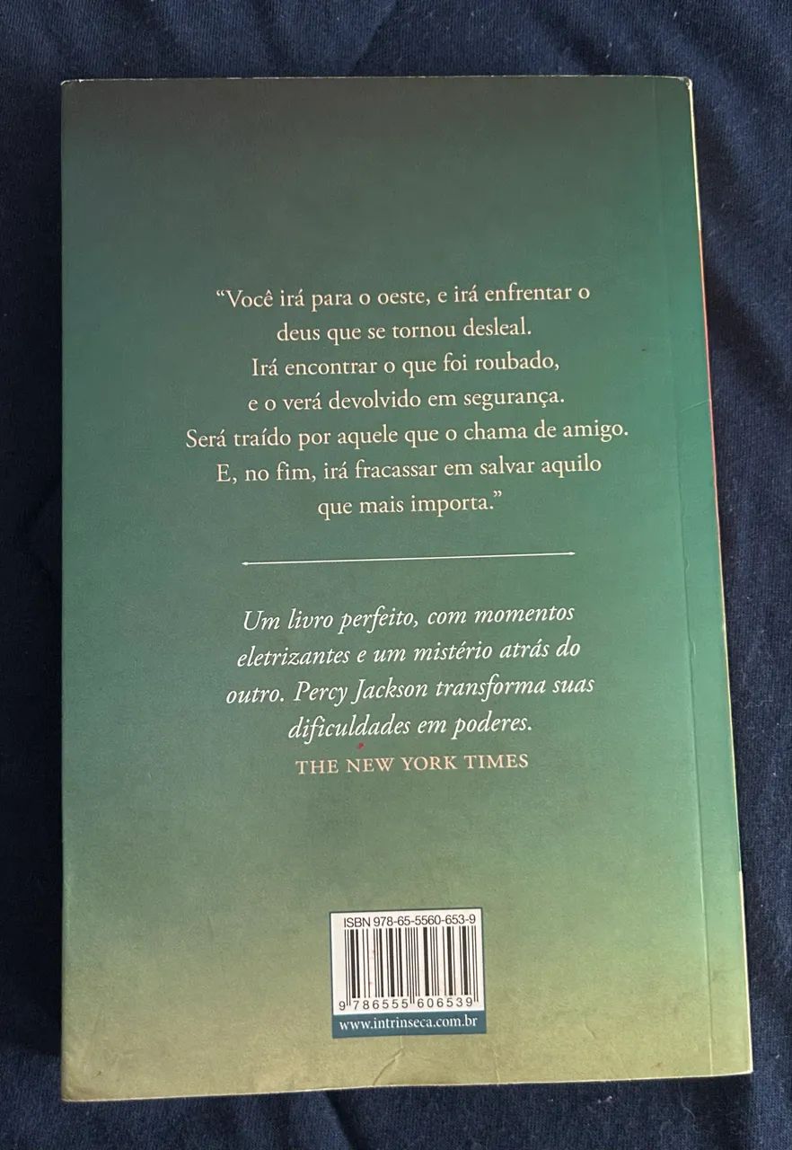 Livro Percy Jackson e os Olimpianos - Foto 2