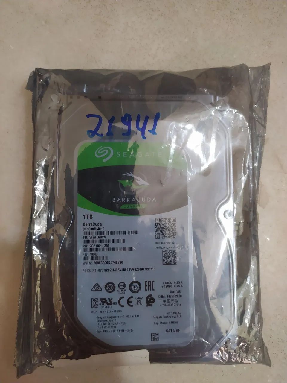 HD Seagate BarraCuda 1TB ST1000DM010 Lacrado - Foto 2