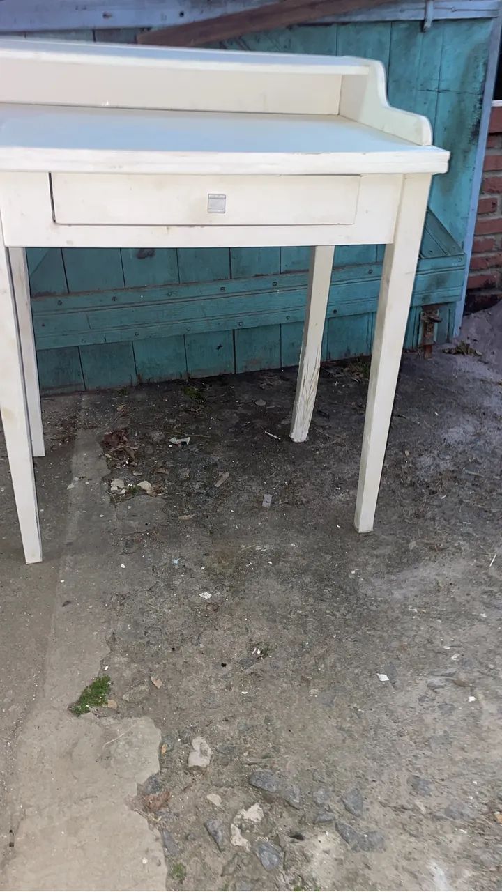 Escrivaninha com gaveta estilo colonial  - Foto 4