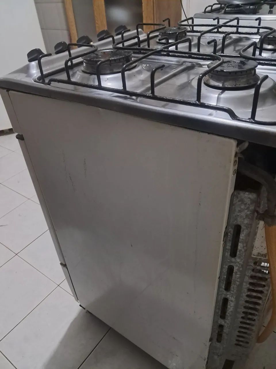 Vende fogão clean brastemp automático,  tudo funciona, bom estado,4 bocas,  com registro,  - Foto 2