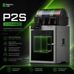 Bambu Lab P2S Combo + AMS 2 Pro ? NOVA NA CAIXA - Foto 3