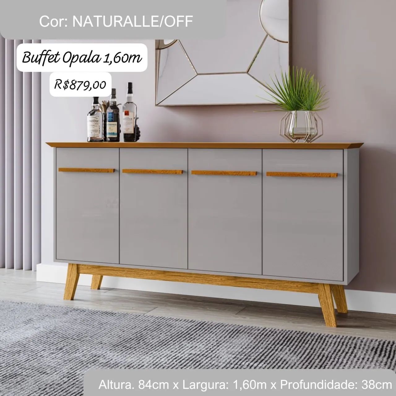 Buffet Opala 1,60m