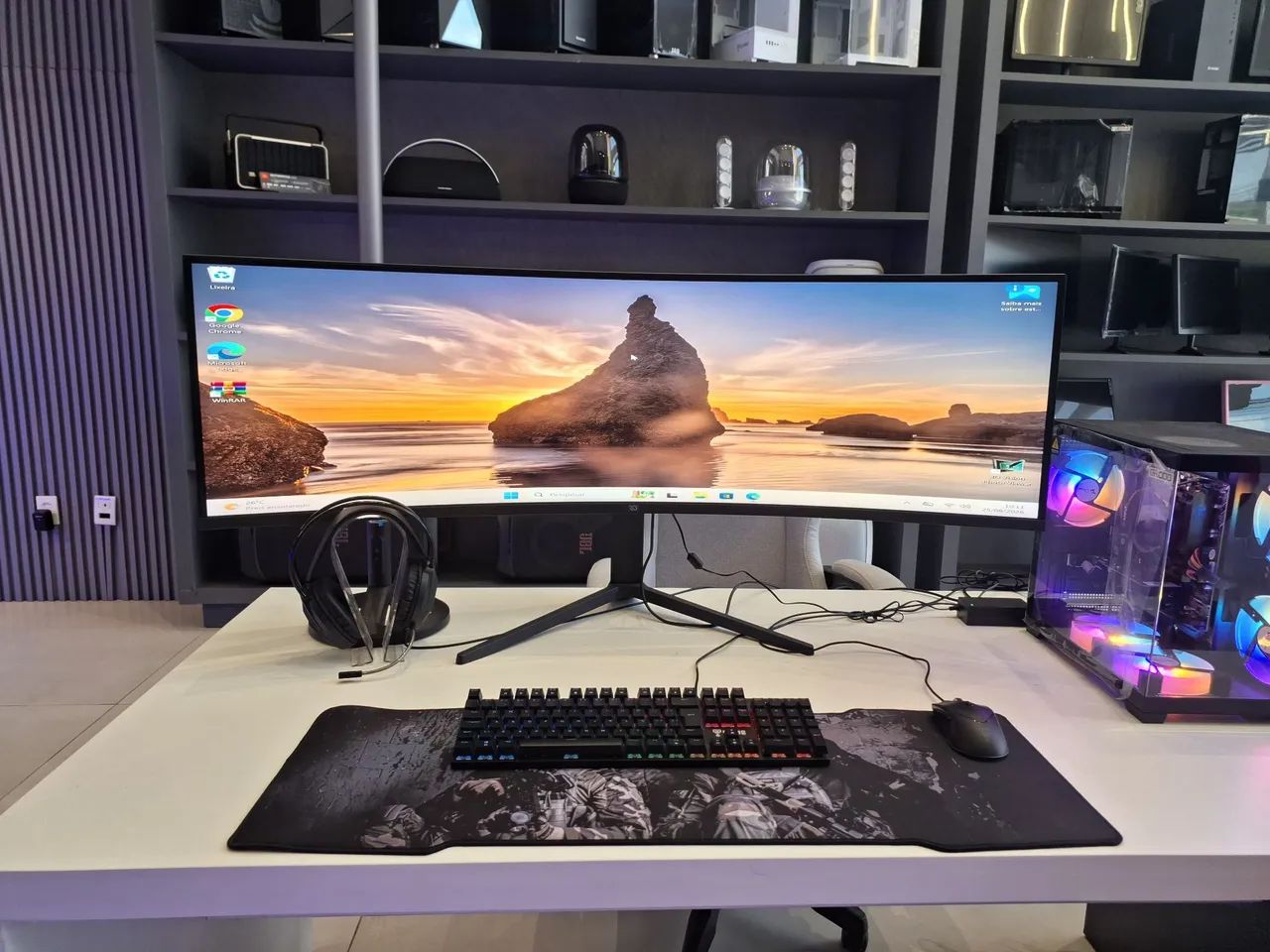Monitor Gamer Duex Hyper Wide 49. Curvo 