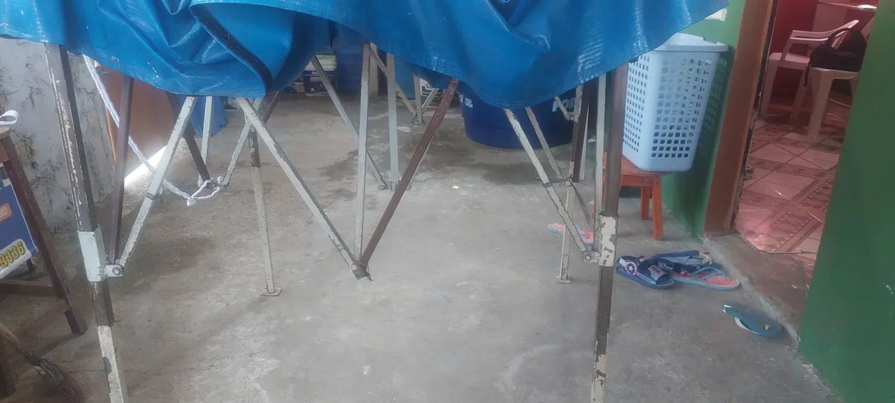Barraca usada com algumas avarias da pra usar um tempo!  - Foto 5