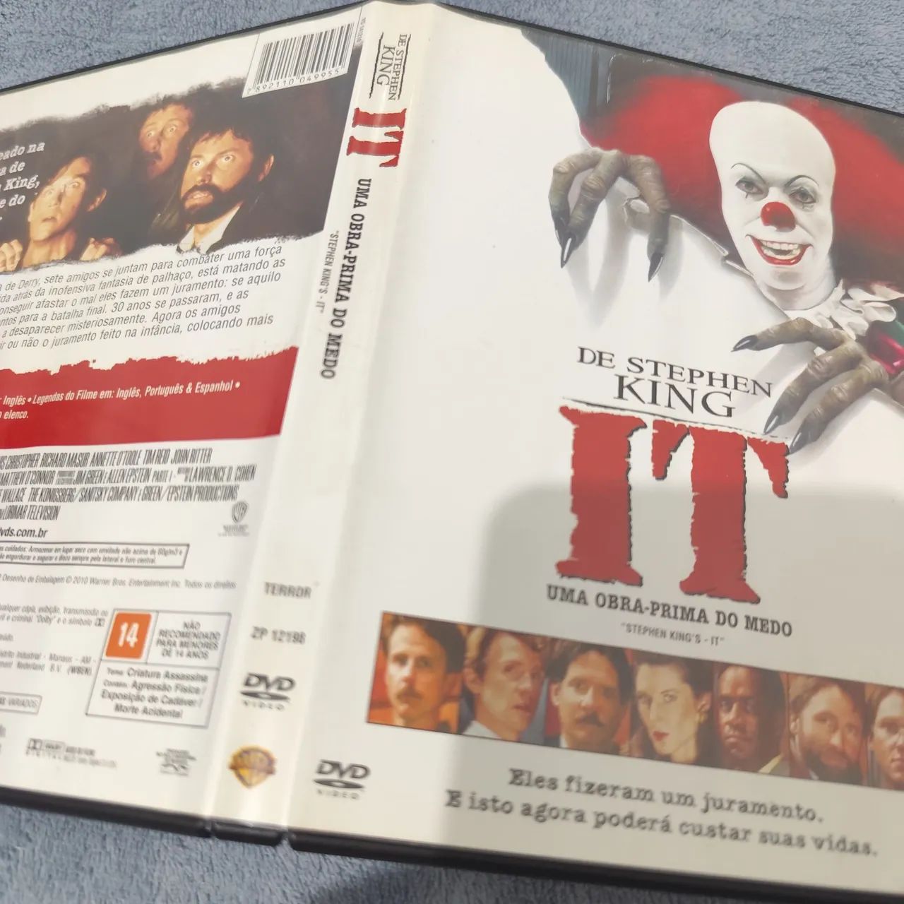 DVD IT - A Obra Prima do Medo de Stephen King (1990) - Foto 4