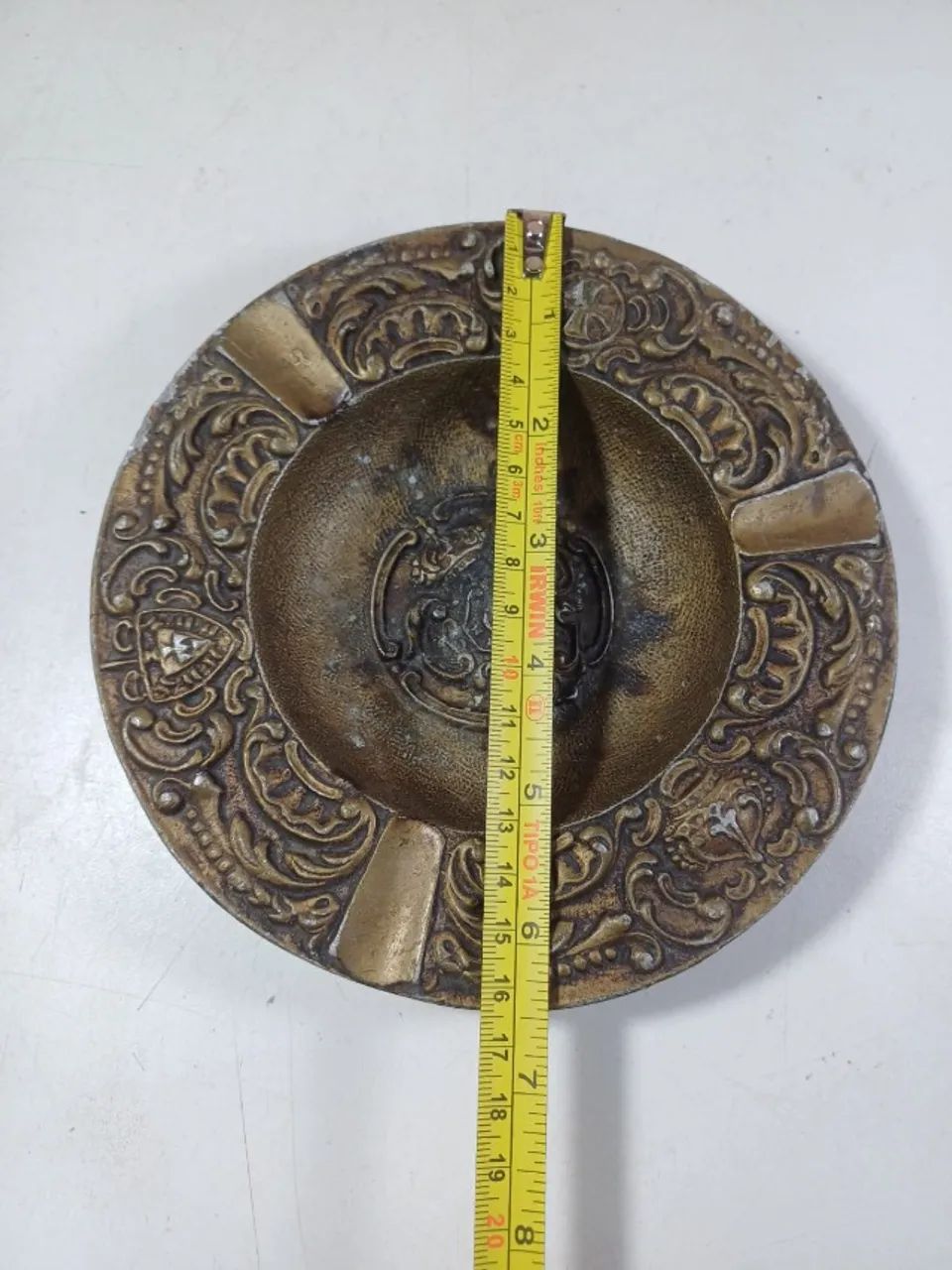 Cinzeiro de ALÚMINIO decorativo (peça leve)  - Foto 3