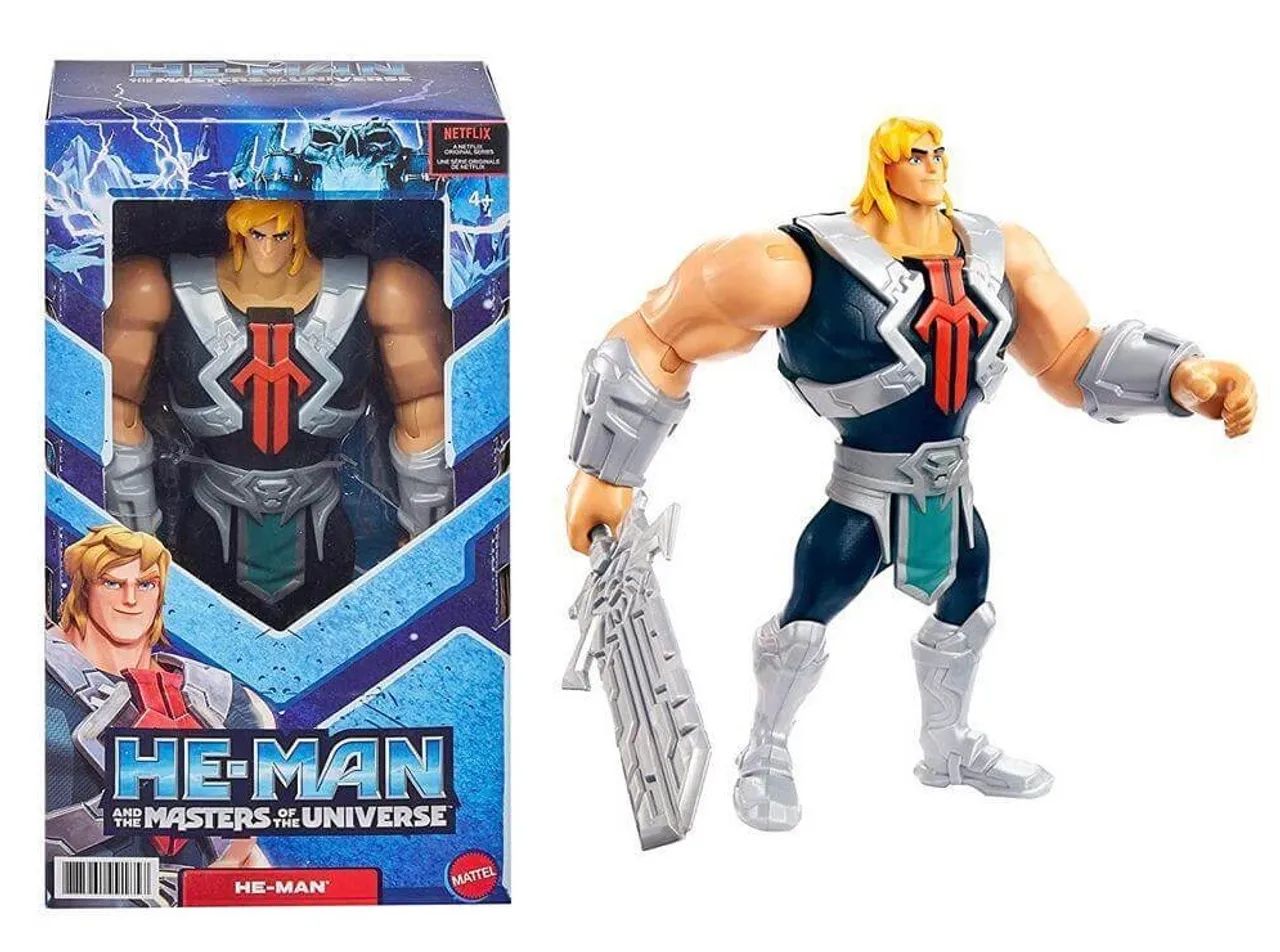 Kit 02 Bonecos He Man e Mentor Netflix  - Foto 4