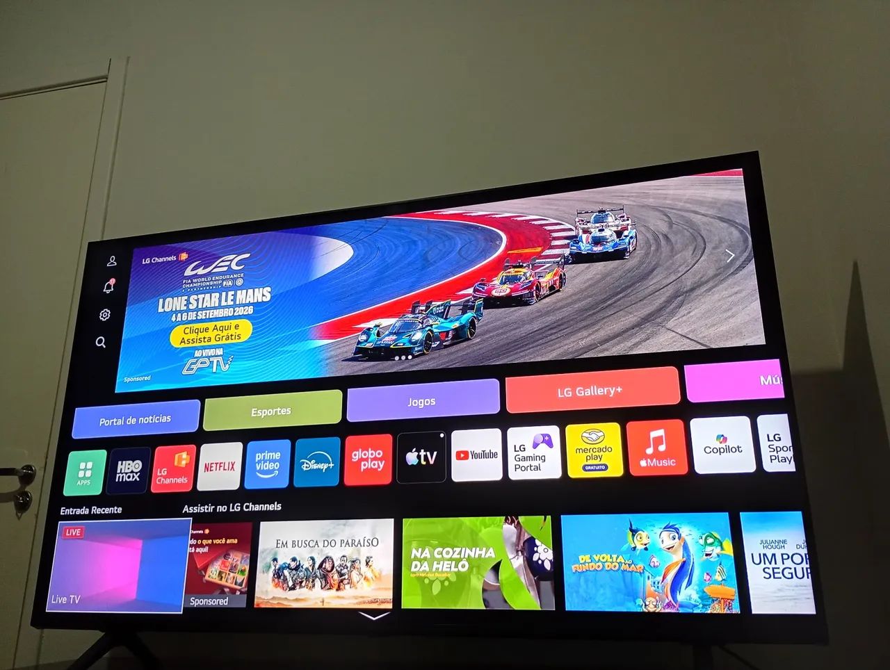 Tv LG 55 polegadas com Alexa