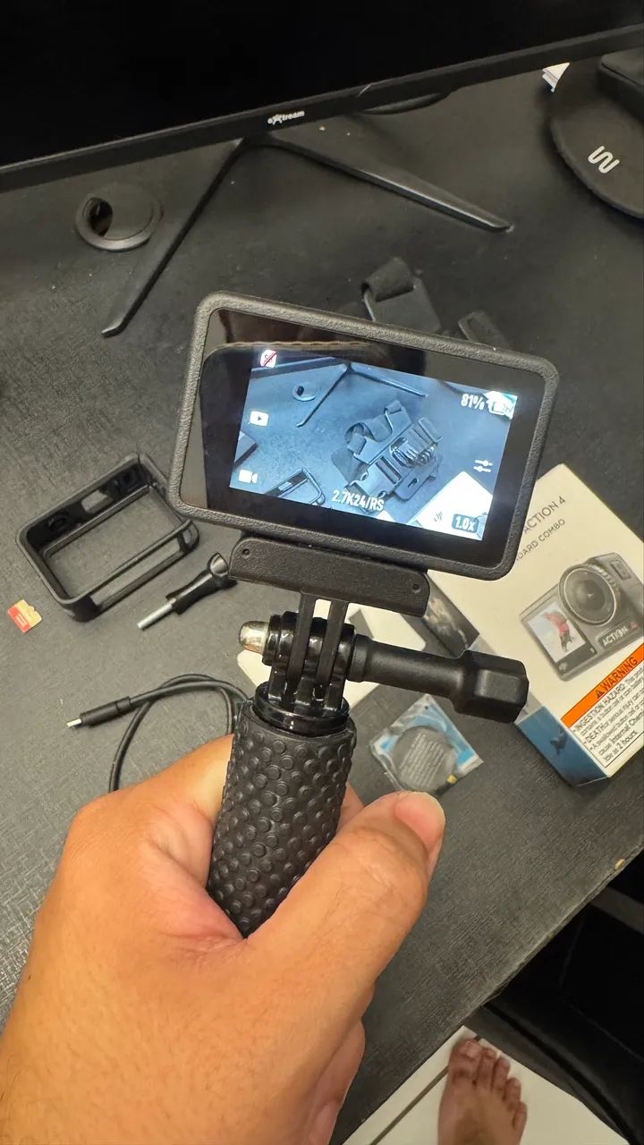 DJI osmo action 4 + Acessórios  - Foto 5