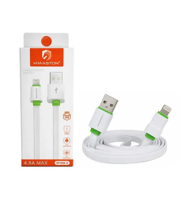 Cabo de Dados e Carregamento Rapido iPhone 4.8A Hmaston
