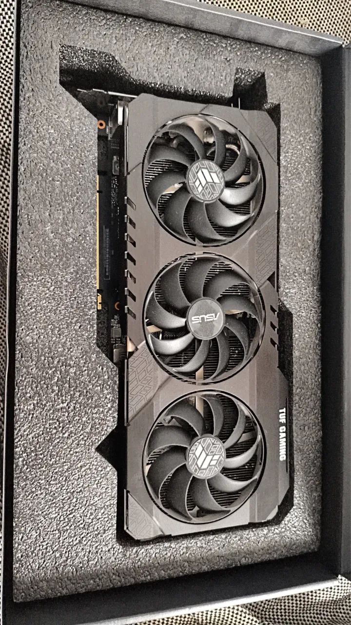 Placa de Vídeo - RTX 3080 10Gb ASUS TUF - Somos Loja @bpstech_ - Foto 4