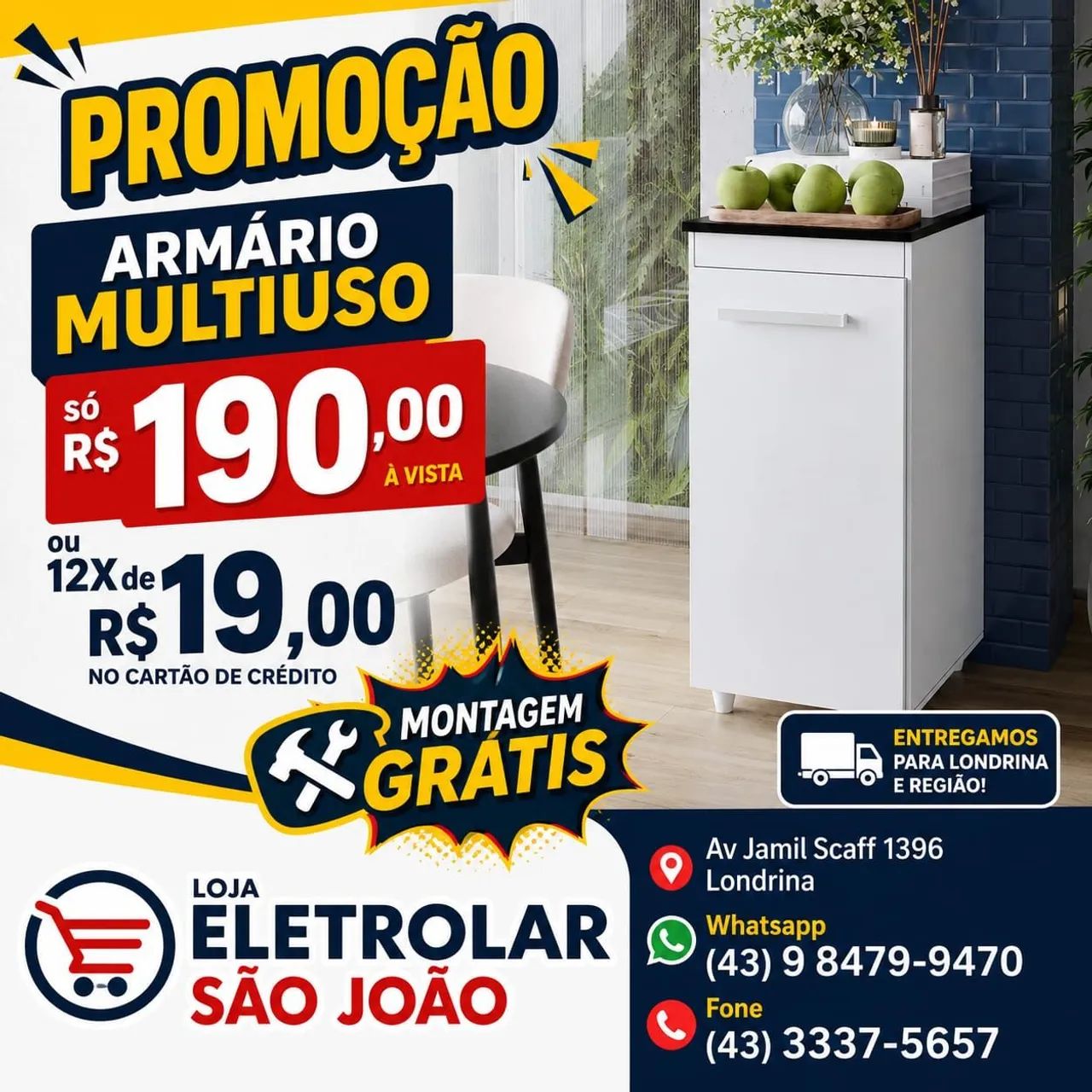 Balcão multiuso cantinho do café  - Foto 2