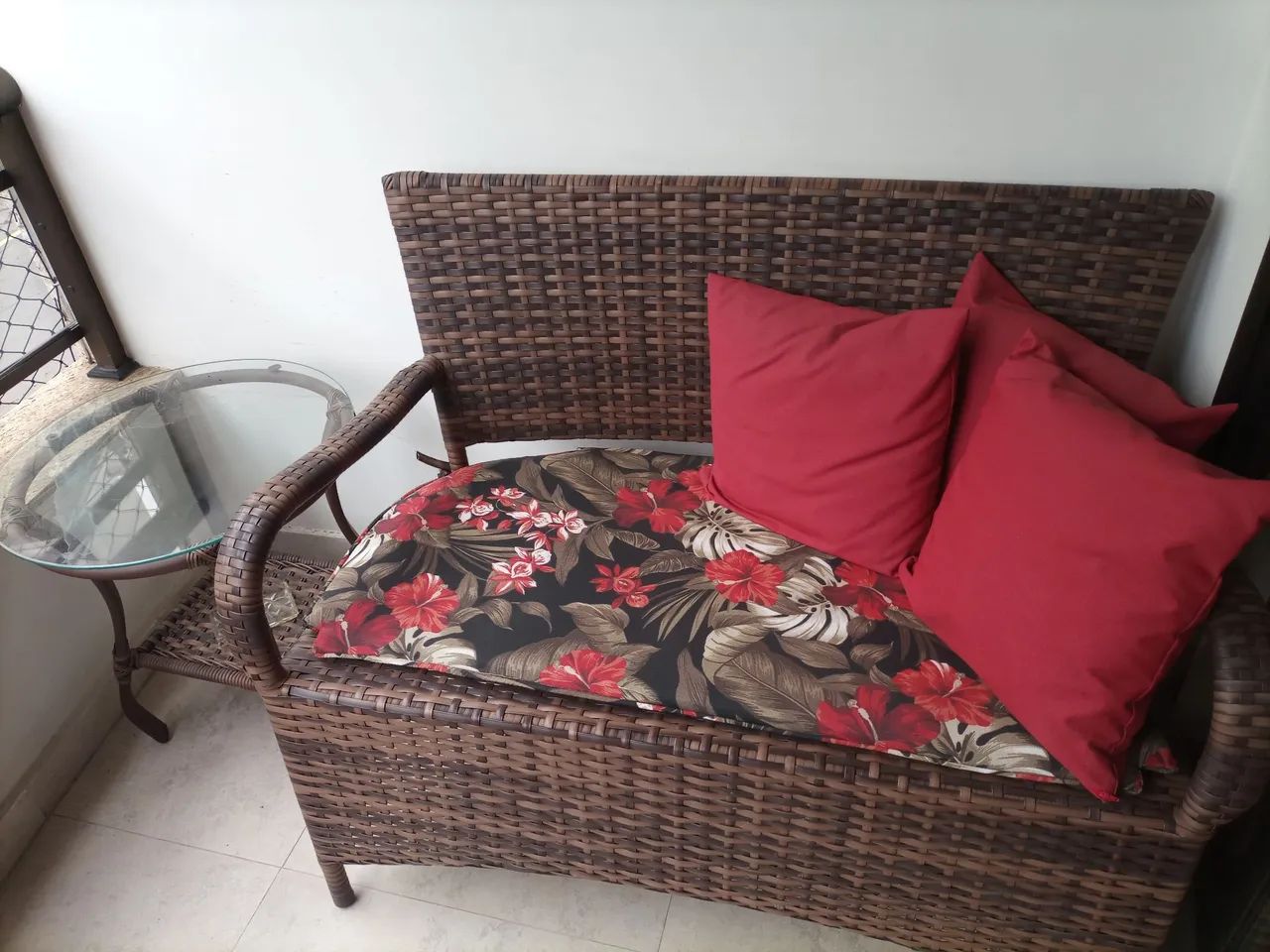 Conjunto de cadeira e mesa de varanda ou jardim  - Foto 4