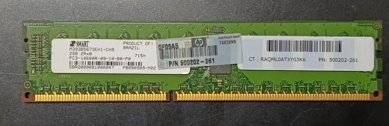 Módulo de memória RAM DDR3