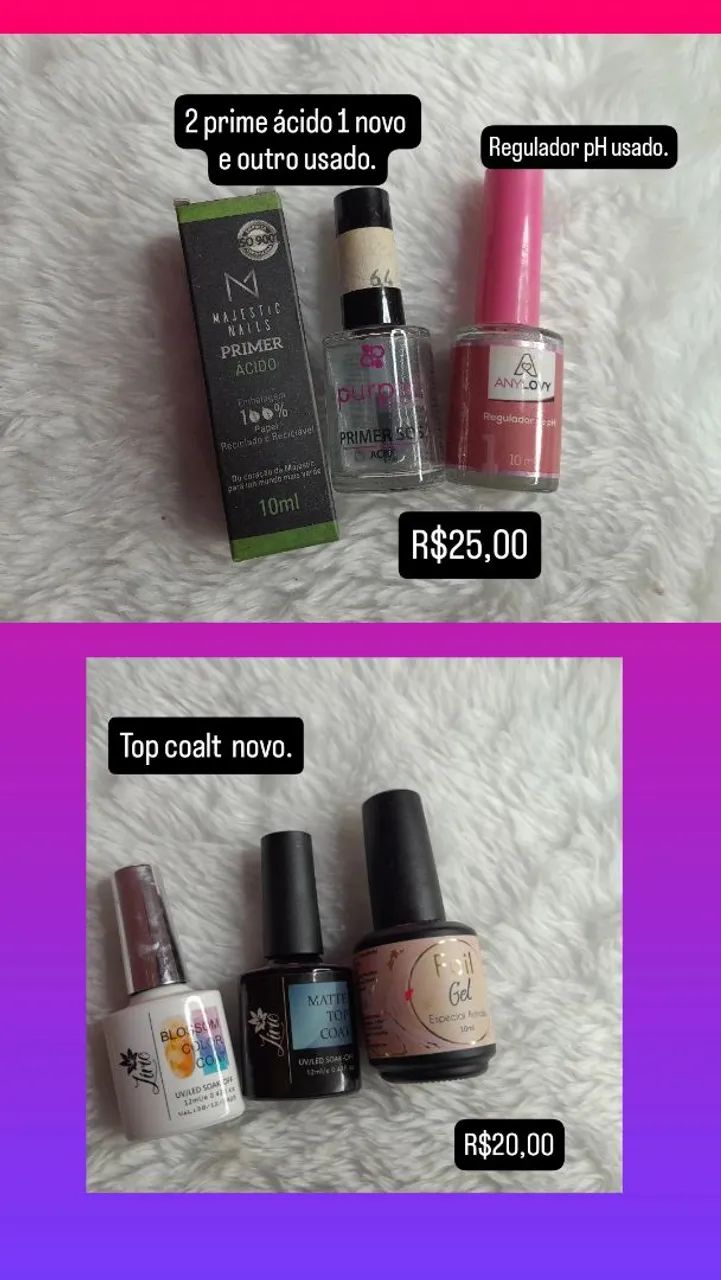 Produtos para unhas. - Foto 5