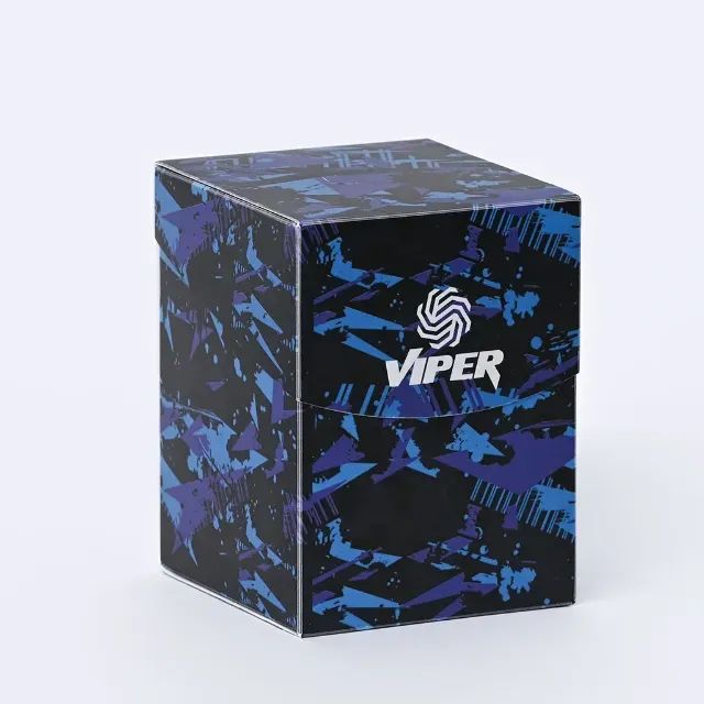 Deckbox Básica Viper PP 100+ Estampa Azul e Roxa