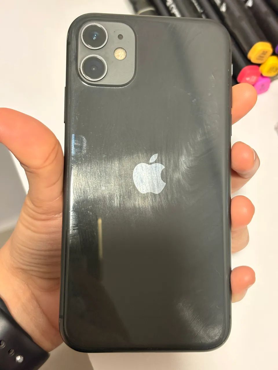 iPhone 11 64GB | R$ 800| 77% Bateria | Funcionando | Tela com Mancha