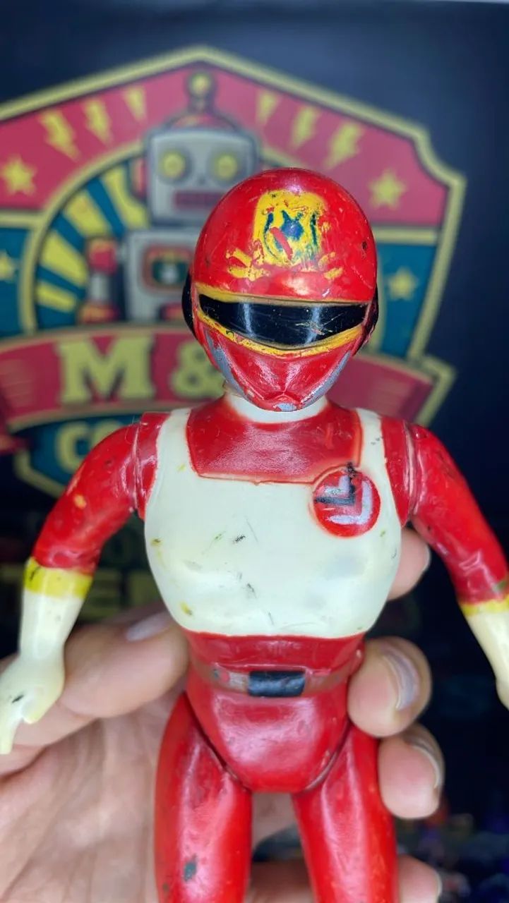 Boneco Chamgeman Glasslite anos 80 - Foto 2
