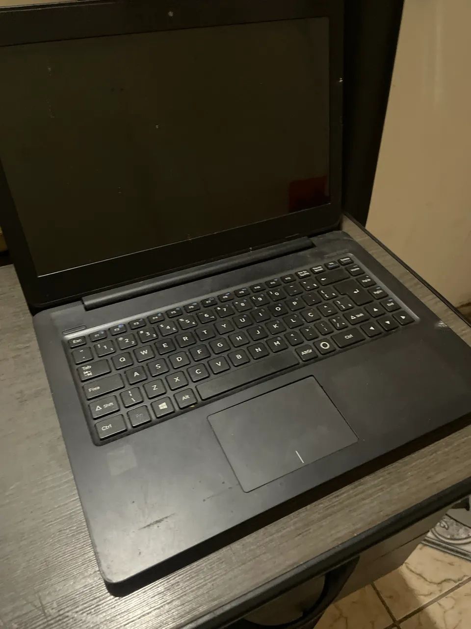 Notebook para retirada de peças 