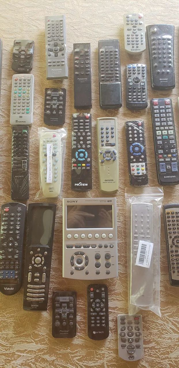 Controles Remotos marcas e modelos diversos