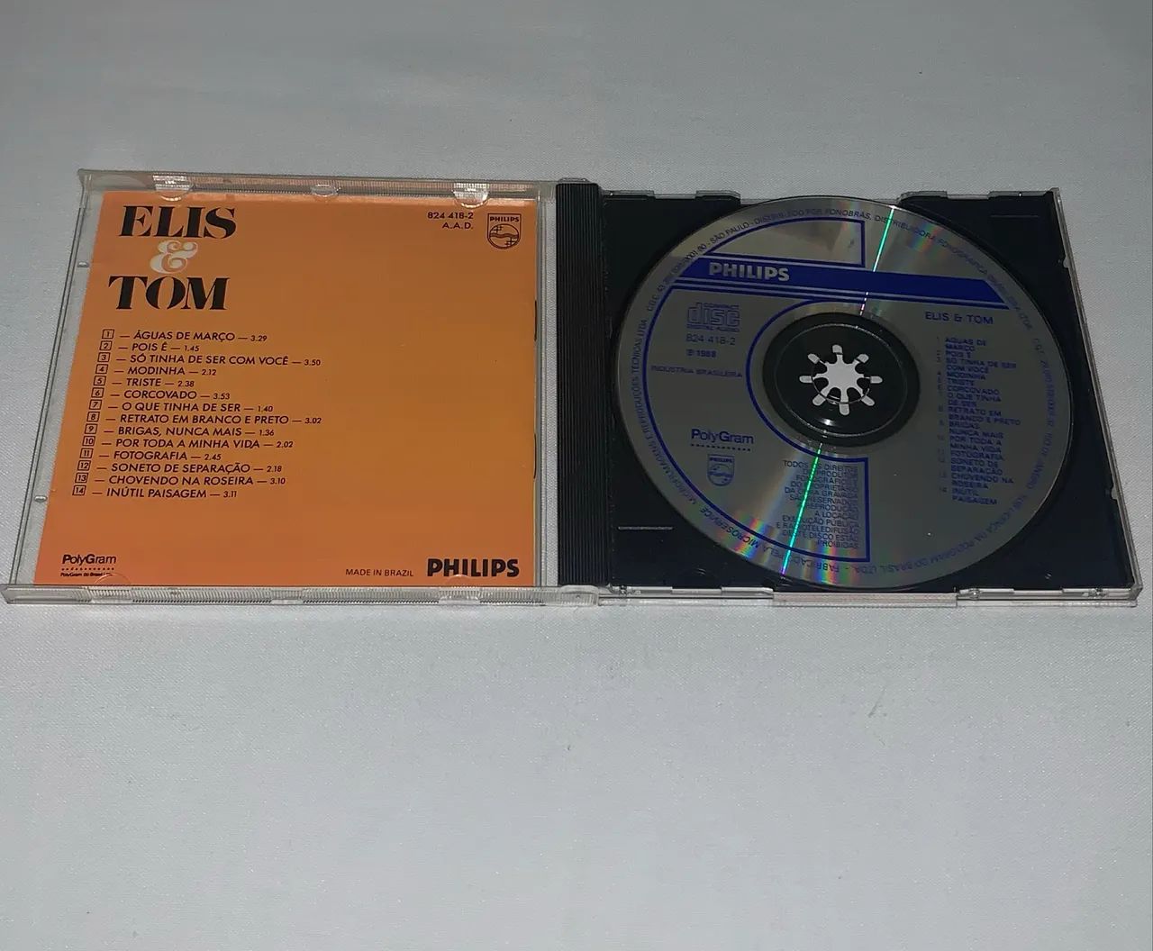 cd Elis e Tom ótimo estado raridade Excelente Estado - Foto 3