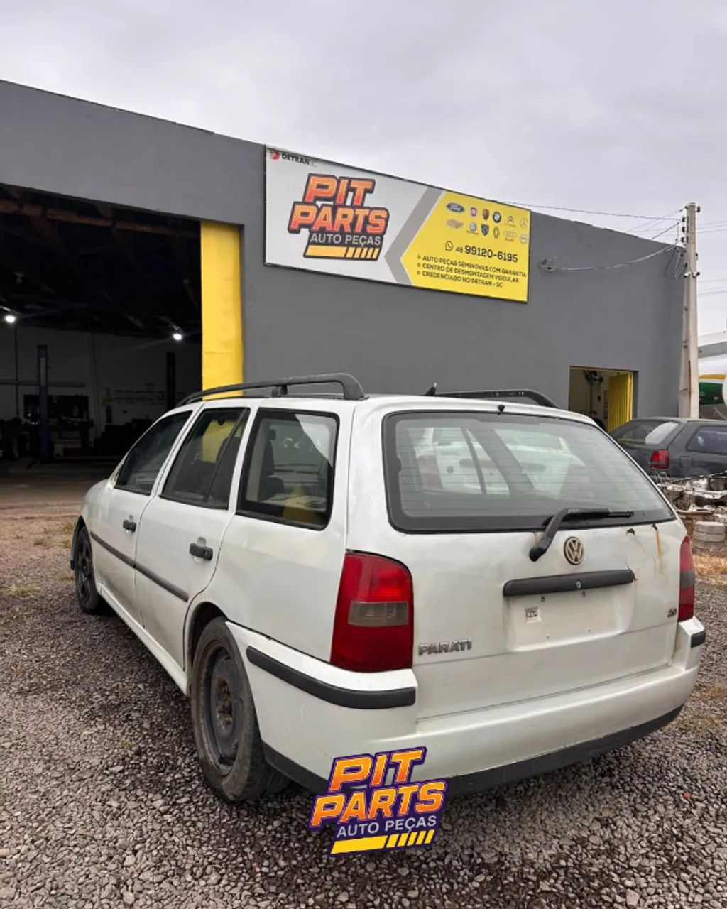 SUCATA PARATI VOLKSWAGEN ANO 1999 MODELO 20000 - 2.0 cc 121 cv  - Foto 3