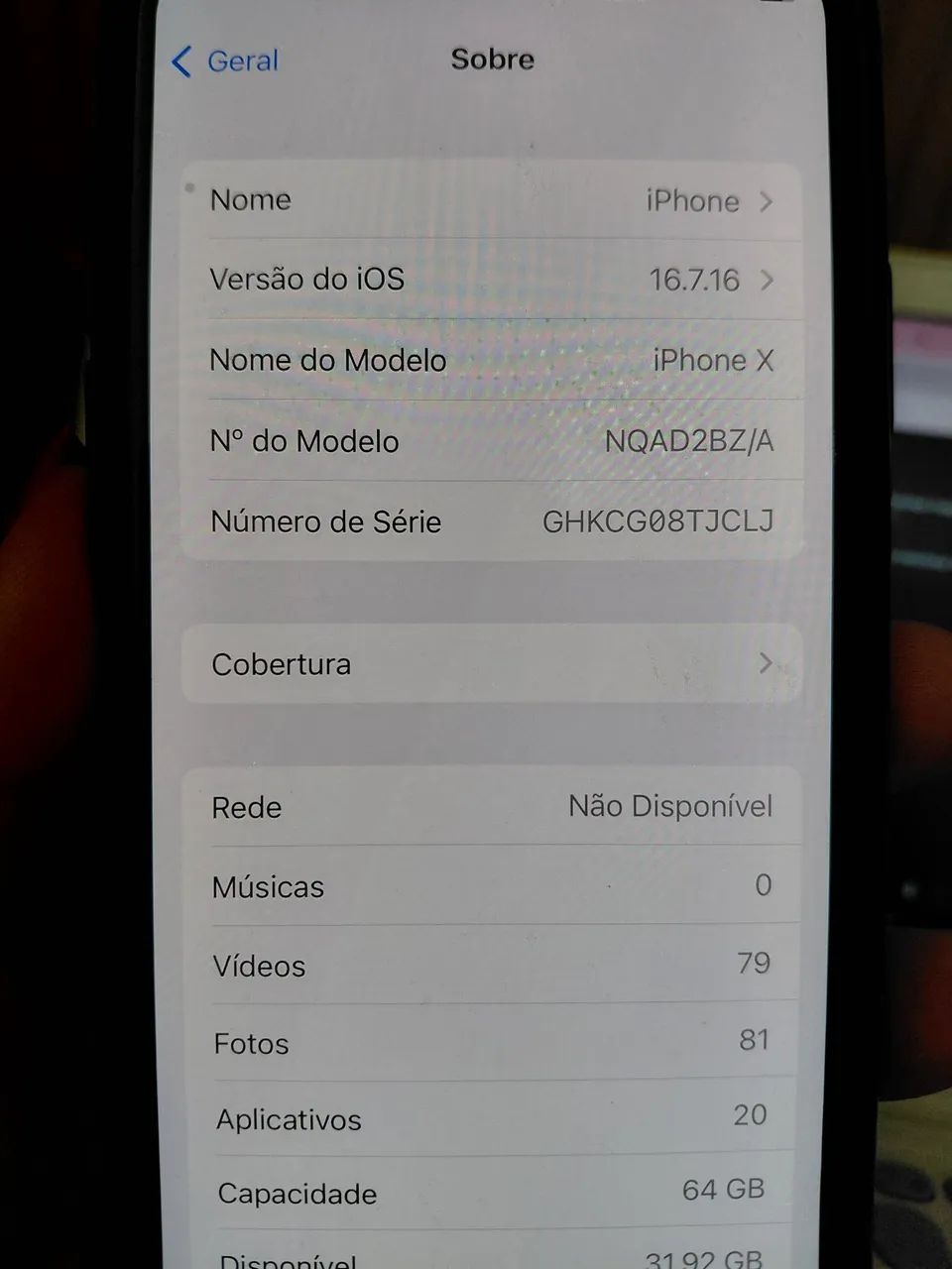 IPhone X em excelente estado de conservação  - Foto 2