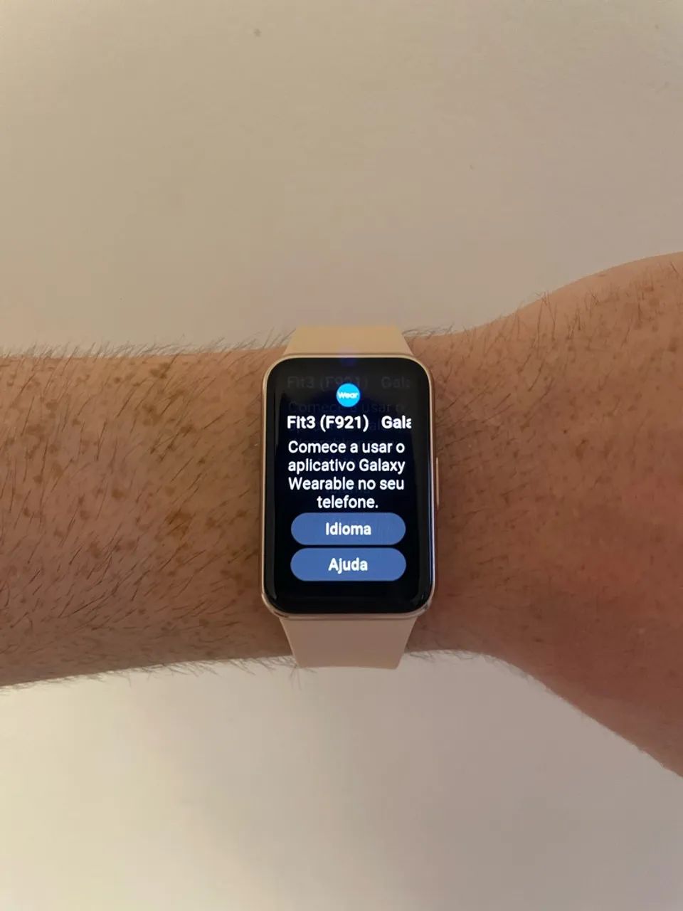 Samsung Galaxy Fit3 Rose Smartband Original Nova - Foto 2
