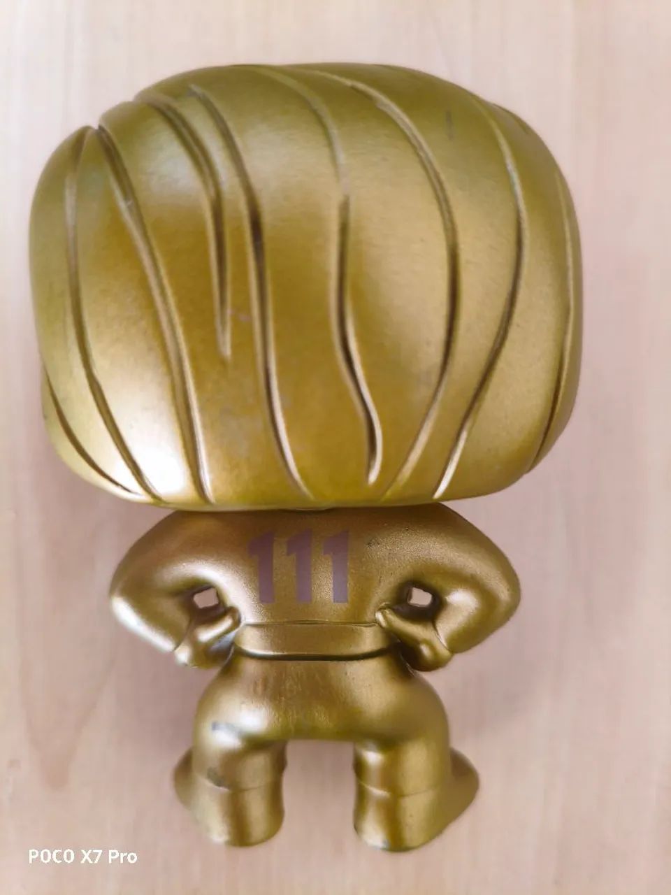 Funko Pop Games Boy Gold Máscara Pip Boy Exclusiva CCXP 2024 - Foto 3