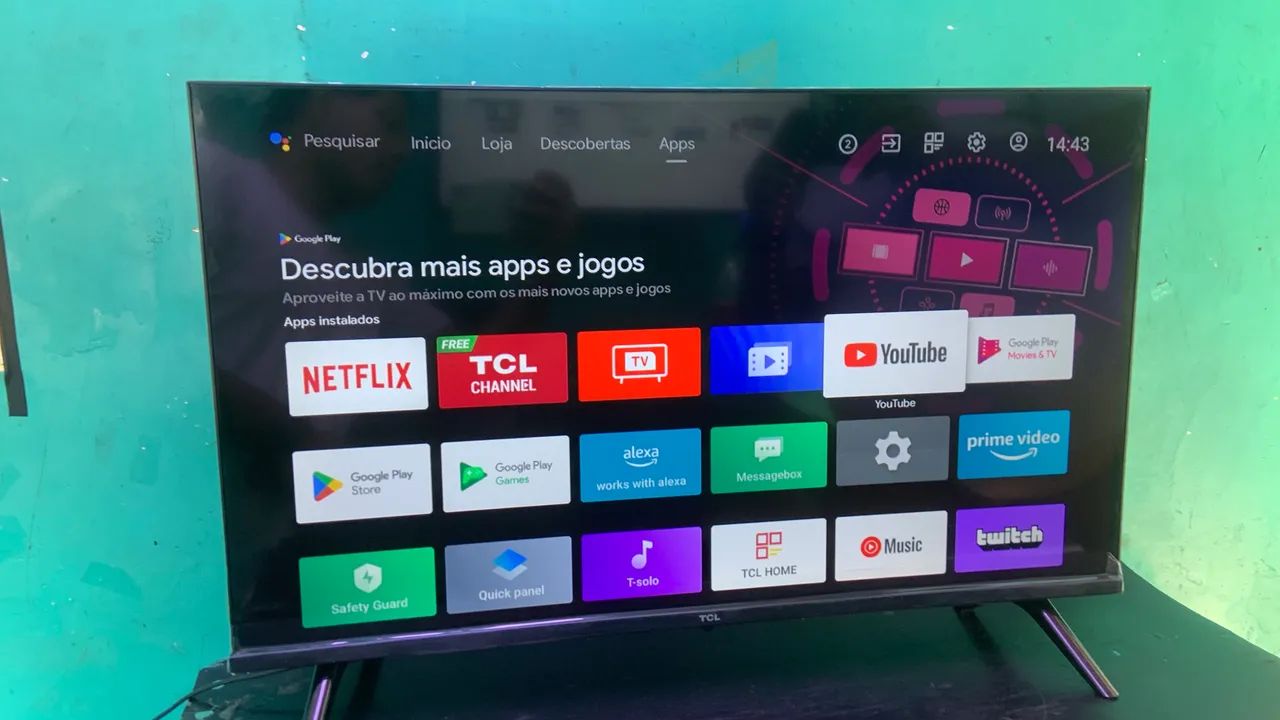 TV SMART TCL 32? POLEGADAS SEMI NOVA  - Foto 2