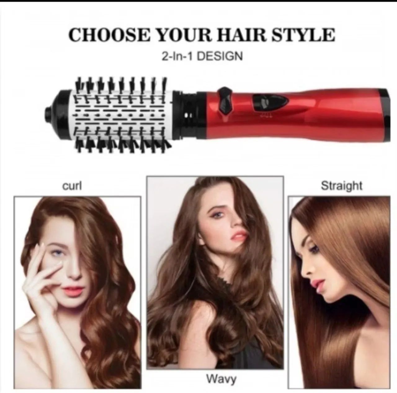 Secadora e modeladora de cabelo rotativa - Foto 3