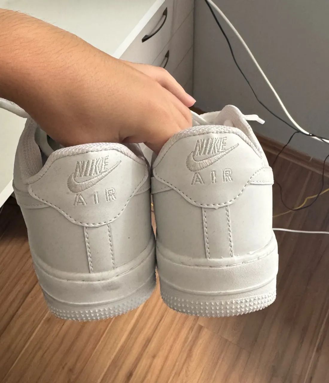 Tênis air force 1 branco  - Foto 3