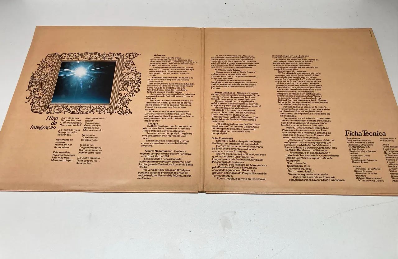Vinil Banda Sinfônica edição especial 
