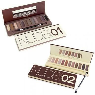 Paleta Sombras Nude Maquiagem