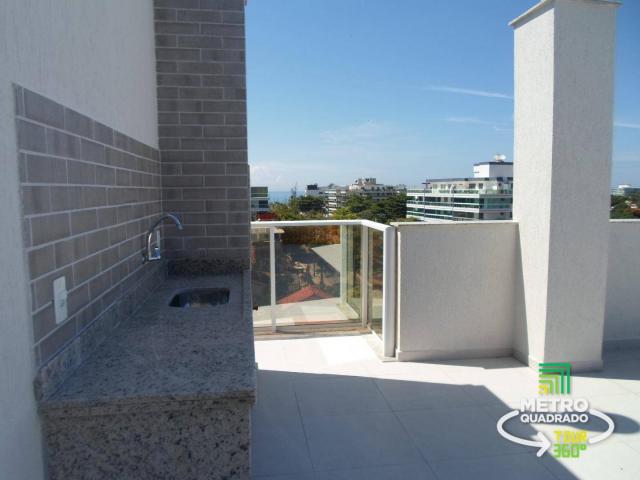 Cobertura à venda, 210 m² por r$ 929.000,00 - costa azul - rio das ostras/rj - Foto 14