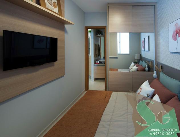 SAM - 14 - Torre Bromélia - 2 qts - 46m² - Morada de Laranjeiras - Serra, ES - Foto 3