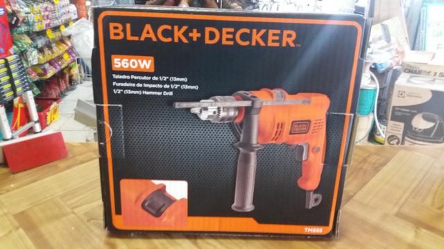 Furadeira parafusaeira black & decker 560w R$150,00 a vista novo sem uso com garantia - Foto 2