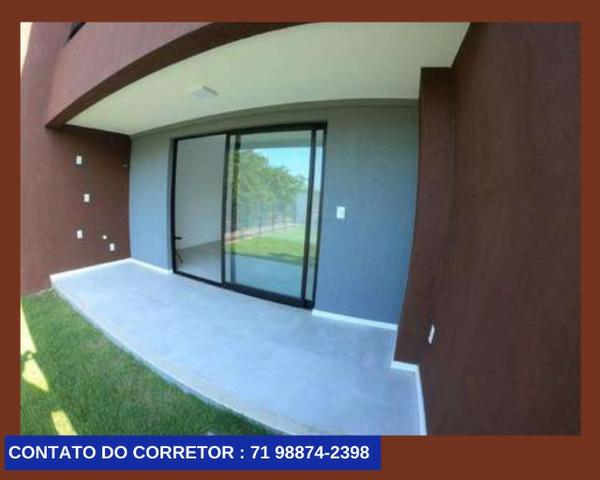 Casa em Patamares Casa com 3 quartos - Dependência - Suíte em 129m² com 2 Vagas, - Foto 2