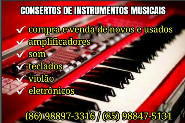 Consertos de instrumentos musicais
