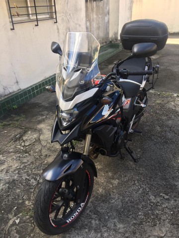 HONDA CB500X 2019 COM ACESSÓRIOS