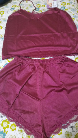 Short doll De Millus Tam. M Cor Vinho, 45,00